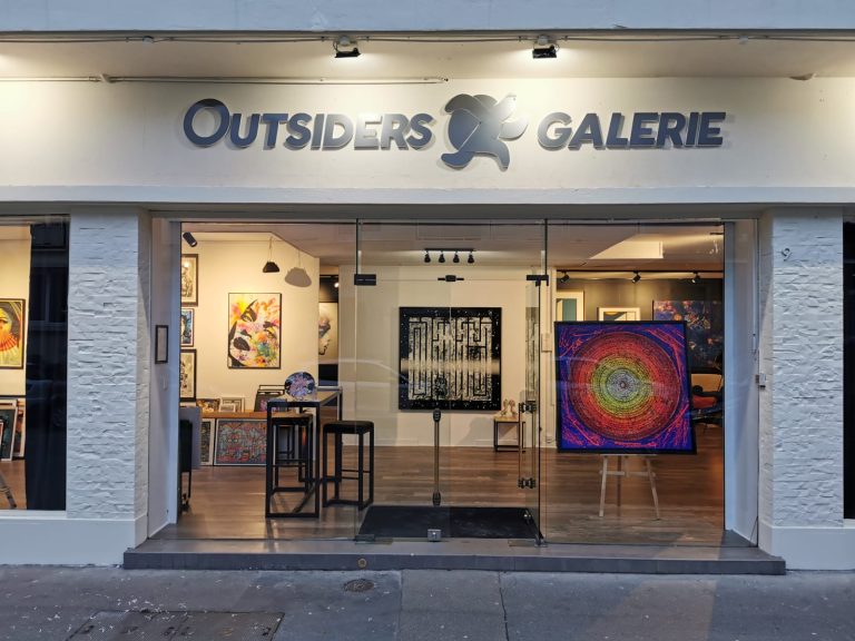 Outsider galerie enseigne Install Pub Rouen